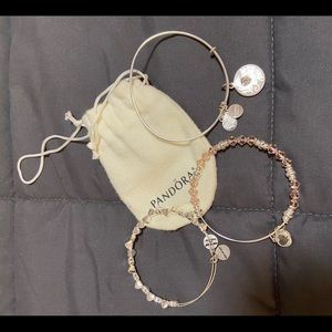 Alex and Ani Bracelet set